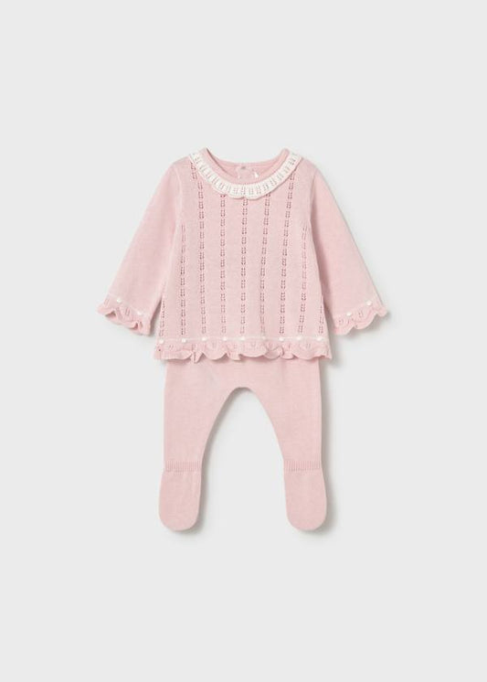 Completo ghettina maglia neonata Mayoral