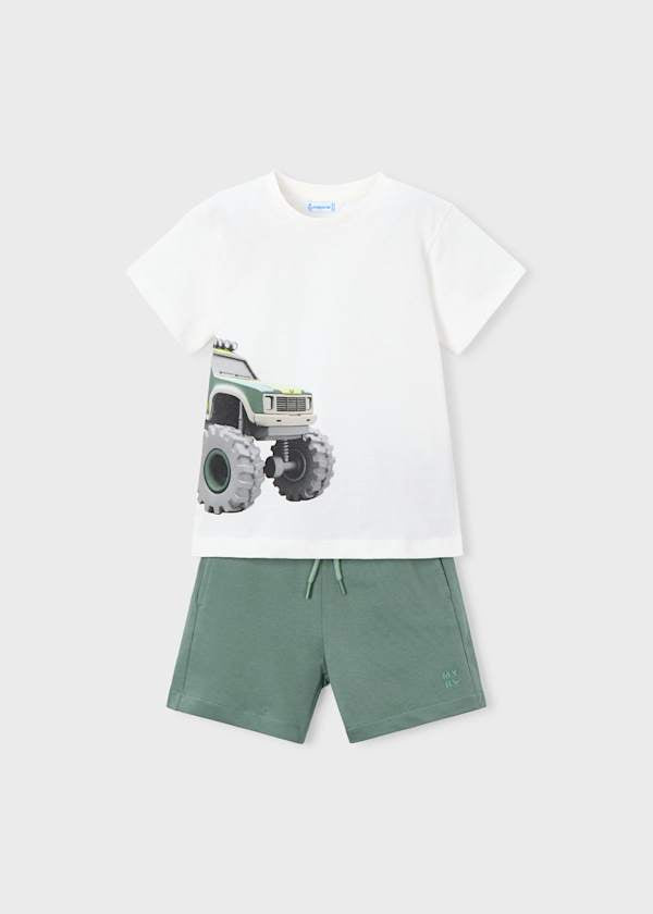 Completo pantaloncino e maglia bambino Mayoral