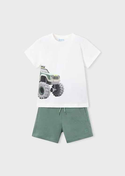 Completo pantaloncino e maglia bambino Mayoral