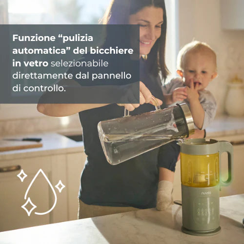 Nuvita Magic Pappa Robot da Cucina 7 in 1 Sage Green