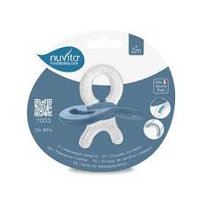 Nuvita Ciuccio Massaggiagengive 2M+ Powder Blu