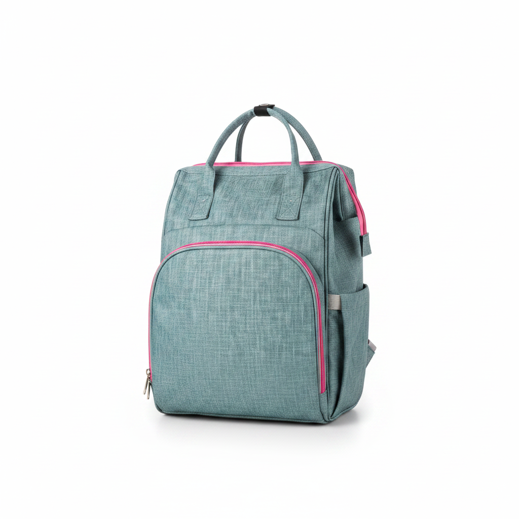 EuPhidra AmidoMio Bimbi in Viaggio con borsa mamma multitasche, fasciatoio e kit completo per l'igiene del neonato.