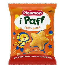 Snack Paff Ceci e Zucca 15 g Plasmon