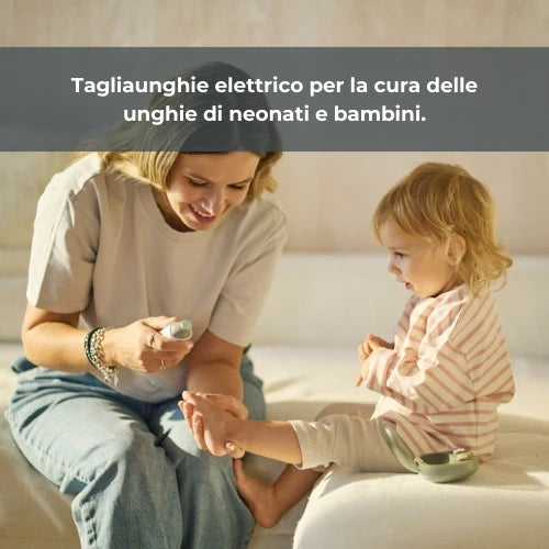 Nuvita Trimmy Tagliaunghie e Limaunghie Elettrico 1130