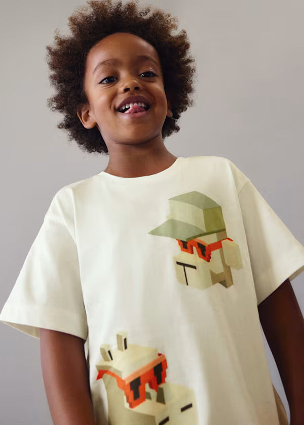 T-shirt stampa videogame bambino Mayoral