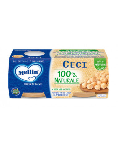 Omogeneizzato Ceci 2×80 g Mellin