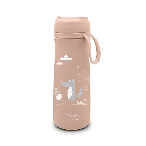 Nuvita Moovo Borraccia Termica 500 ml Rosa