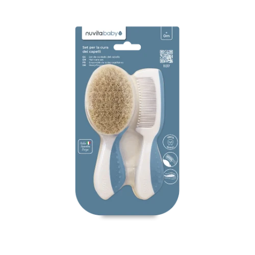 Nuvita Kit Capelli Neonato Azzurro 1137