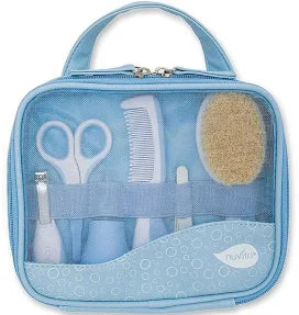 Nuvita Kit Igiene Regalo Set Cura Neonato Completo Azzurro