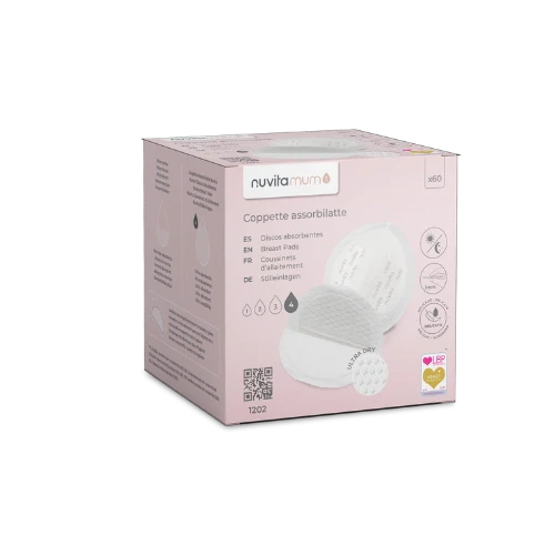 Nuvita Night & Day Coppette Assorbilatte 60 pz