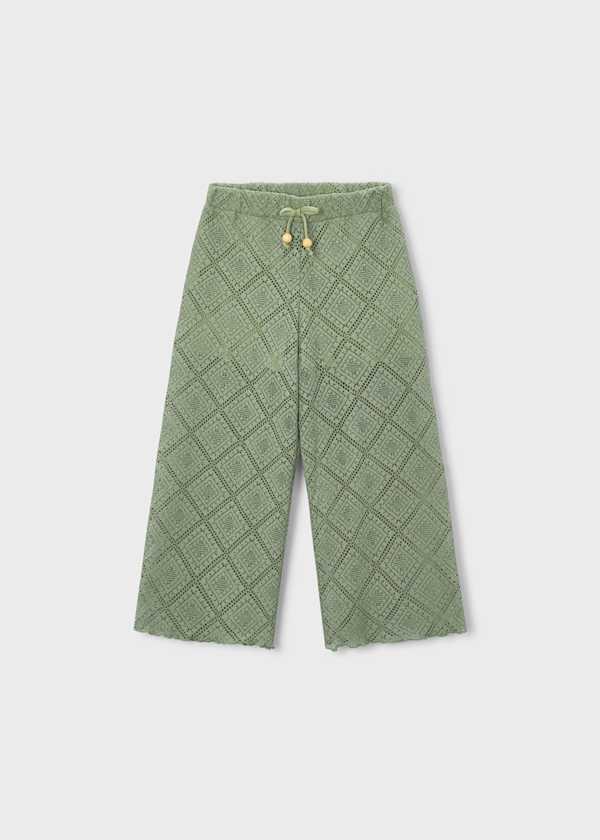 Pantalone lungo ricamato bambina Mayoral