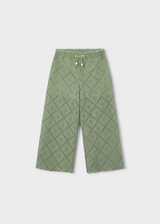 Pantalone lungo ricamato bambina Mayoral