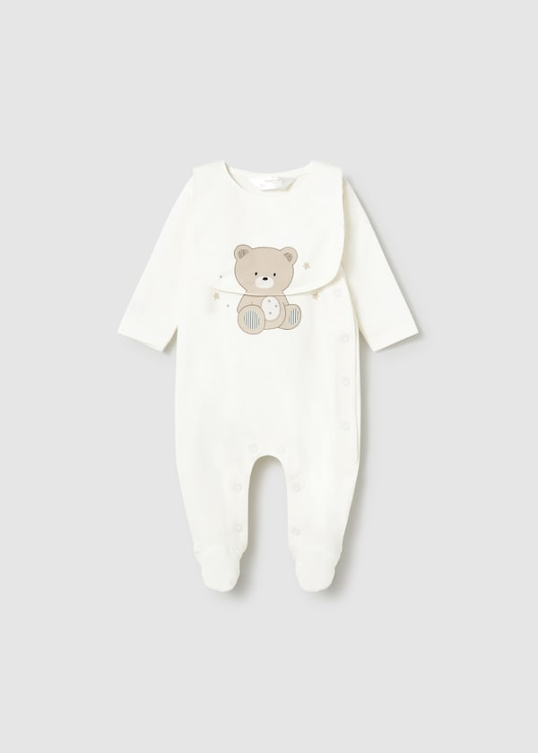 Tutina unisex con Orsetto – Morbidezza e Dolcezza per i Primi Mesi