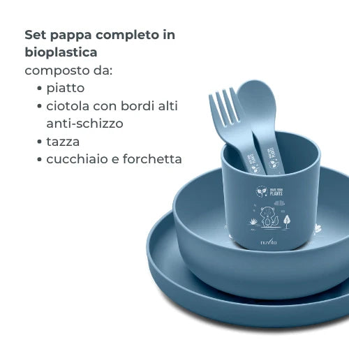 Nuvita Set Pappa in PLA Sage Green