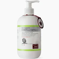Fiocchi di Riso Detergente Corpo e Capelli Talco 400 ml (Neonati e Bambini)