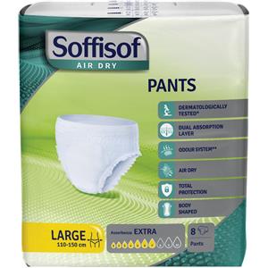 “Soffisof Pants Large Dopo Parto 8 pezzi mutandine assorbenti monouso per puerperio e perdite post parto”