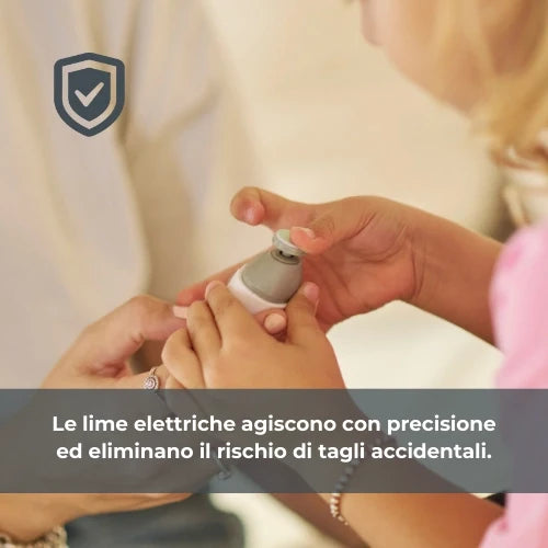 Nuvita Trimmy Tagliaunghie e Limaunghie Elettrico 1130